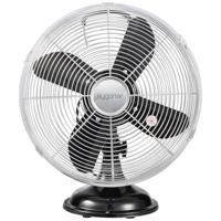 Sygonix Tafelventilator 40 W (Ø x h) 335 mm x 415 mm Zilver - thumbnail