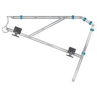 wolfcraft GmbH 5210000 radiusmeter Stair gauge Zwart, Roestvrijstaal - thumbnail