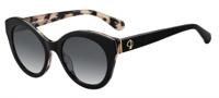 Kate Spade zonnebril Karleigh dames zwart/roze havana - thumbnail