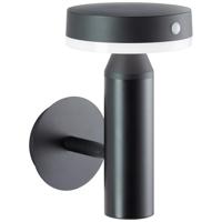 Buitenwandlamp - BRILLIANT - MAGUA - LED en solar - Metaal en kunststof - 3,7 W - Zwart - thumbnail