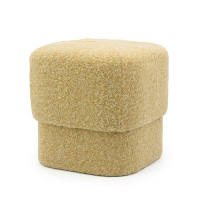 By-Boo Poef 'Kelso' kleur Mosterd