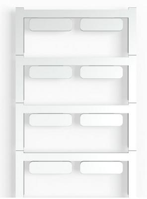 Weidmüller 1713680000 Apparaatmarkeerder Zilver 80 stuk(s) Weidmüller 1713680000 Apparaatmarkeerder Zilver 80 stuk(s)