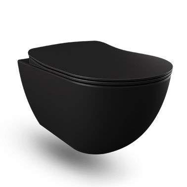 Wandcloset BWS Freedom met Bidet Mat Zwart Excl zitting