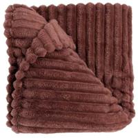 Unique Living plaid lex 150x200cm marsala - thumbnail