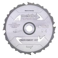 Metabo FIBERCEMENT CUT PROFESSIONAL 628287000 Cirkelzaagblad 160 x 20 x 1.6 mm Aantal tanden: 4 1 stuk(s) - thumbnail