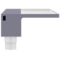 VidaXL Watervaloverlaat met rgb led&apos;s 90 cm acryl - thumbnail