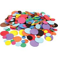 Creativ Company Https://www.cchobby.nl/eva-foam-cirkels-d-12-20-32-mm-diverse-kleuren-2120-div-1-doos - thumbnail