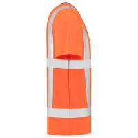 Tricorp 103005 T-shirt RWS Birdseye - fluor orange - maat XL - thumbnail