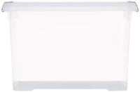 Curver 243808 Opbergbox HANDY Stapelbaar (l x b x h) 400 x 290 x 260 mm Transparant, Zilver 1 stuk(s) - thumbnail