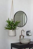 Rough Eco-line hangende bloempot L 20x17 cm Patt lichtgrijs - thumbnail