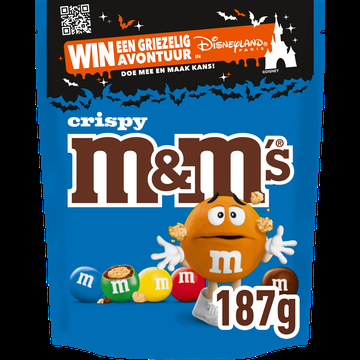 M&M'S Crispy chocolade snoepjes 187g bij Jumbo M&M'S Crispy chocolade snoepjes 187g bij Jumbo