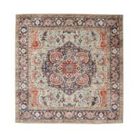 Heritaged Buitenkleed vierkant Vintage - Valenca Fino groen|blauw - - thumbnail