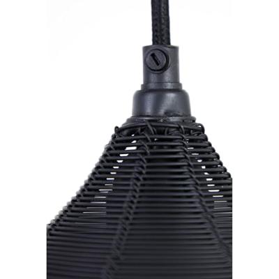 Light & Living Hanglamp 'Alvaro' 5-Lamps, kleur Mat Zwart - thumbnail