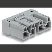 WAGO 770-854/011-000 Netstekker WINSTA MIDI Stekker, inbouw horizontaal Totaal aantal polen: 4 25 A Grijs 50 stuk(s) - thumbnail