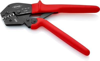 Knipex 97 52 04 97 52 04 Krimptang Ongeïsoleerde, open connectoren 0.1 tot 2.5 mm²