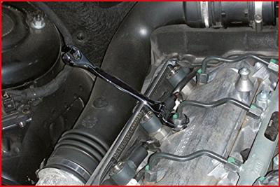 KS Tools 518.0378 Chromeplus open dubbele ringsleutel met scharnier, 8 mm KS Tools 518.0378 Chromeplus open dubbele ringsleutel met scharnier, 8 mm