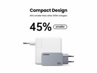 UGREEN Nexode Pro Laadadapter 100 W USB-C bus, USB-C bus, USB-A-bus Zwart, Grijs Binnen - thumbnail