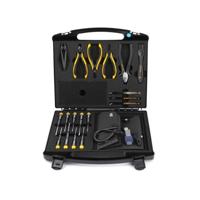 Bernstein Tools for Electronics Bernstein Werkzeugfabrik 2280 Gereedschapsset ESD, Professioneel Incl. koffer 18-delig - thumbnail