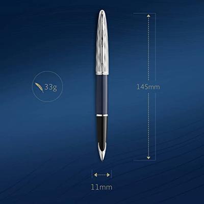 Waterman vulpen Carène 22, fijn, in giftbox, Blue CT