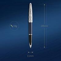 Waterman vulpen Carène 22, fijn, in giftbox, Blue CT - thumbnail
