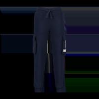 Vingino winter broek meisjes - donker blauw - Basic sweat cargo - comfort fit - thumbnail