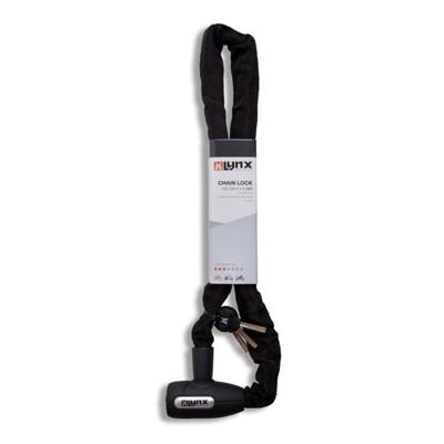 Lynx kettingslot 5.5 x 110cm zwart cityline m