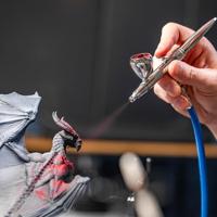 Harder & Steenbeck 120231 Ultra 2024 Double action Airbrush pistool Mondstuk-Ø 0.45 mm - thumbnail