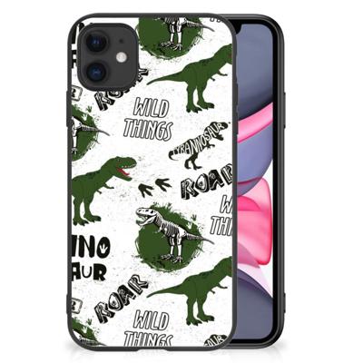 Dierenprint Telefoonhoesje voor iPhone 11 Dinosaurus