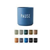 Design Letters Pause kopje Blauw Universeel 1 stuk(s) - thumbnail