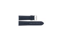 Horlogeband Universeel 805R.05 Leder Blauw 24mm - thumbnail
