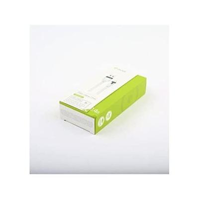 TAB CABLE PLAT CHARGE & SYNCHRO 2.4A USB/LIGHTNING 2M BLANC