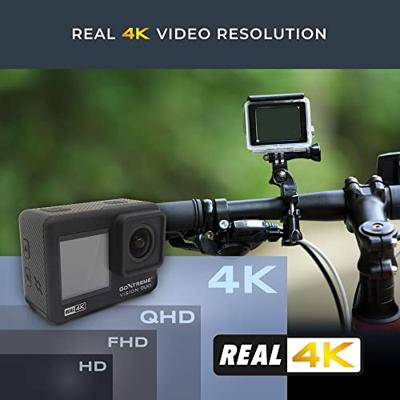 GoXtreme GoXtreme Vision Duo 4K Actioncam 4K, Dual-display, Spatwaterdicht, Stofdicht, Waterdicht, WiFi, Time-lapse