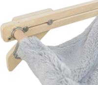 TRIXIE HANGMAT HOUT ONBEHANDELD GRIJS - thumbnail