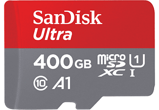 SanDisk Ultra - Flashgeheugenkaart (microSDXC-naar-SD-adapter