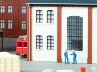 Auhagen 80204 H0 Vensters Bruin Kunststof bouwpakket - thumbnail