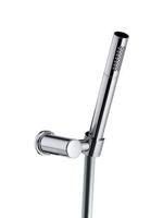 Verstelbare Wandsteun Hotbath Mate Met Argenta Doucheslang 100 cm en ABS Handdouche Chroom - thumbnail