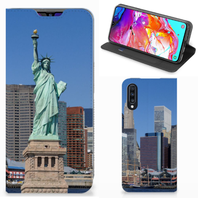 Samsung Galaxy A70 Book Cover Vrijheidsbeeld Samsung Galaxy A70 Book Cover Vrijheidsbeeld