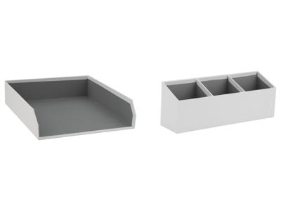 crelando Bureau organizer (Documentenbak/organizerset, Wit)