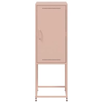 Hoge kast 36x39x107 cm staal roze Hoge kast 36x39x107 cm staal roze