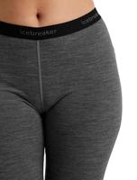 Icebreaker Merino 200 Oasis Thermobroek Dames Gritstone Hthr-013 L - thumbnail