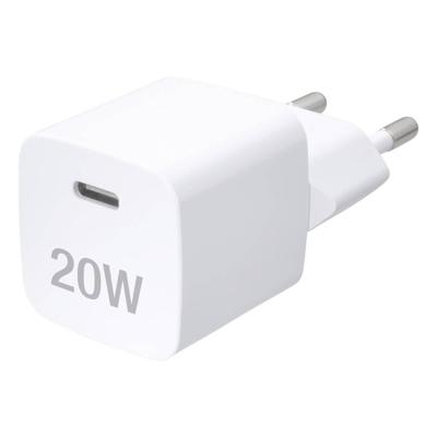 Vivanco TCVVUSBPD20W USB-oplader 20 W 1x USB-C USB PD Wit Snellader