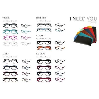 Leesbril i need you brillen en hoezen assorti Leesbril i need you brillen en hoezen assorti