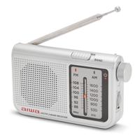 Transistorradio Aiwa RS55SL Wit Zilverkleurig - thumbnail
