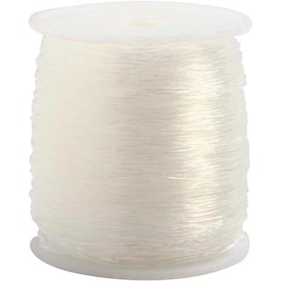 Creativ Company Elastisch koord, rond, dikte 0,8 mm, 100 m/ 1 rol