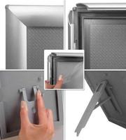 Kliklijst 15x21cm ALU 14mm A5 wand/desk - thumbnail