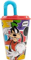 Beker met Rietje Mickey Mouse CZ11364 430 ml - thumbnail