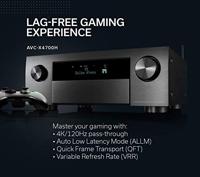 Denon: AVC-X4700H 9.2-Kanaals 8K AV-Receiver - Zwart - thumbnail