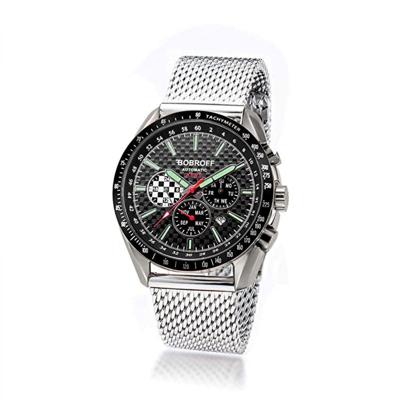 Bobroff Heren Horloge BF0012V2-S001 42mm 10 ATM