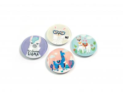 Trendform Magnet Eye - Llama - set van 4 verschillende