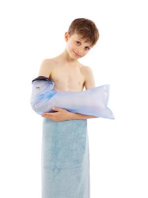 Waterdichte beschermhoes hele arm kind - 6-7 jaar